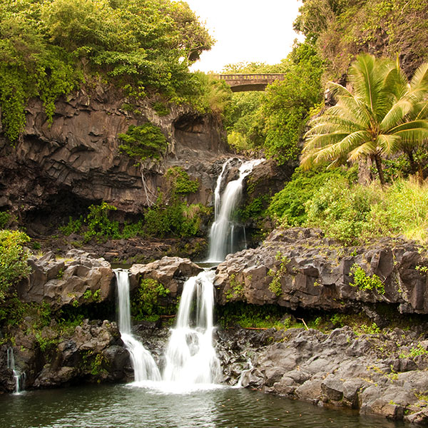 Seven Sacred Pools, road to Hana, Maui